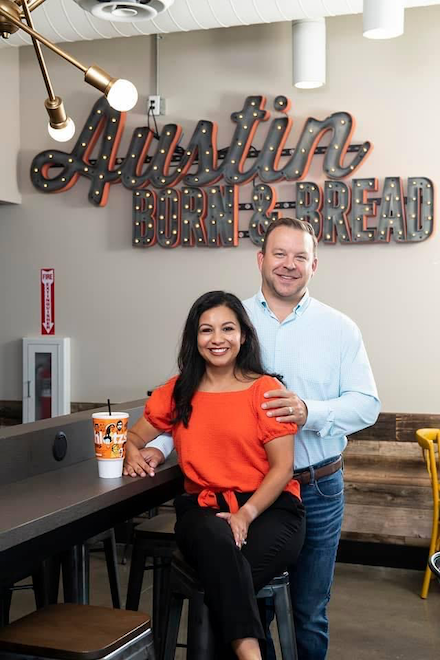 Schlotzskys franchisees JJ and Hortencia Ramsey